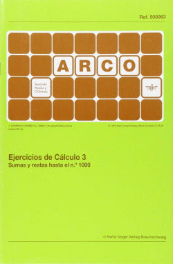 Arco Ejer. Calculo 3 - Sumas Y Restas Hasta El Nº 1000. Aa. Vv. (Arco) 9788492490615 Imagen secundaria del producto