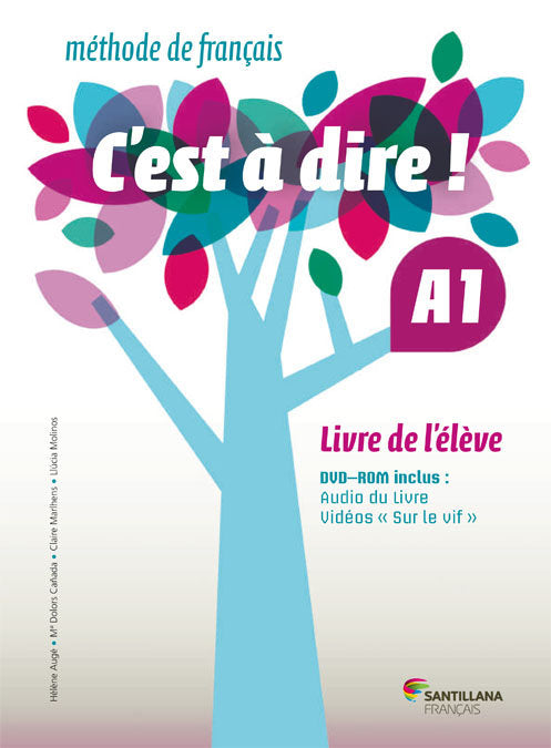 ✅ C'EST A DIRE 1ºNB A1 ELEVE+DVD 14 SANFR41NB - 9788492729630 Imagen principal del producto