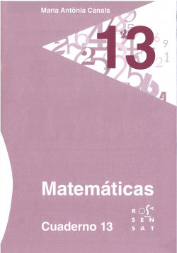 Cuaderno de Matemáticas Numero 13 Imagen principal del producto