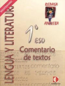 Repasa y aprueba, comentario de texto, 1 ESO. Cuaderno. Libro del profesor. Aa. Vv. (Aralia XXI) 9788493440534 Imagen secundaria del producto