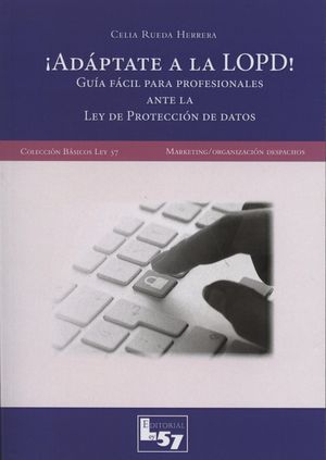 ADAPTATE A LA LOPD - 9788494236914 Imagen principal del producto