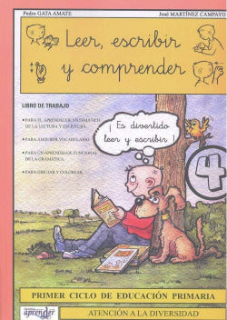 Ep 1 / 2 - Leer, Escribir Y Comprender 4. Gata Amate, Pedro, Martinez Campayo, Jose (Aprender) 9788494358869
