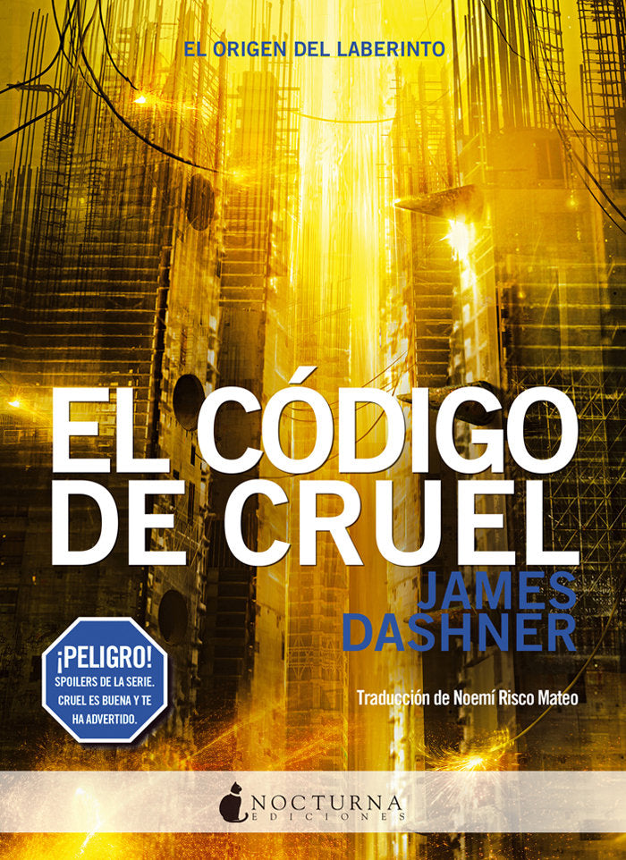 CODIGO DE CRUEL,EL | Dashner,james | 9788494527791 (Nocturna) Imagen principal del producto