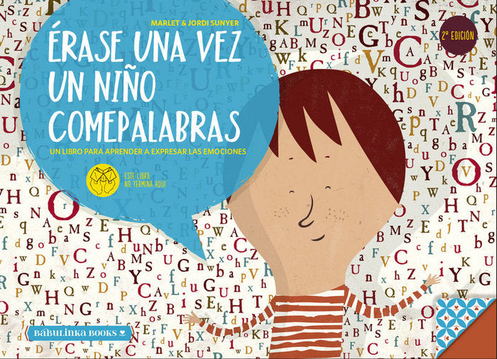 ERASE UNA VEZ UN NIÑO COMEPALABRAS 2ªED | MARLET | BABULINKA BOOKS | 9788494584251