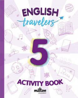 Travelers Red 5 Activity Book | MILTON | 9788494962752 Imagen principal del producto