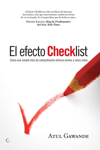 EFECTO CHECKLIST,EL | GAWANDE,ATUL | ANTONI BOSCH | 9788495348562