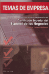 TEMAS DE EMPRESA MANUAL PREPCERTSUPESPAÑOL NEGOCIOS - 9788495986696