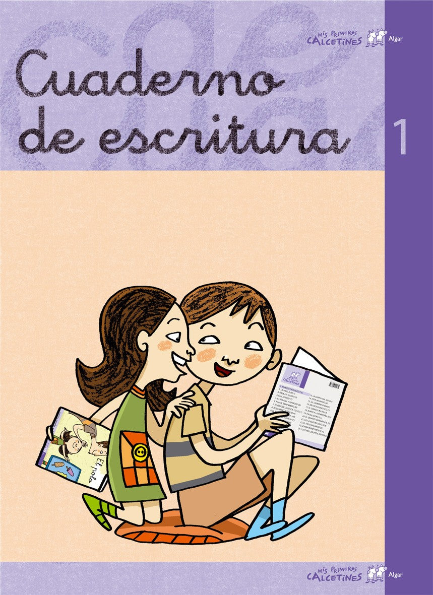 Cuaderno escritura 1. Aa. Vv. (ALGAR EDITORIAL) 9788496514652 Imagen principal del producto