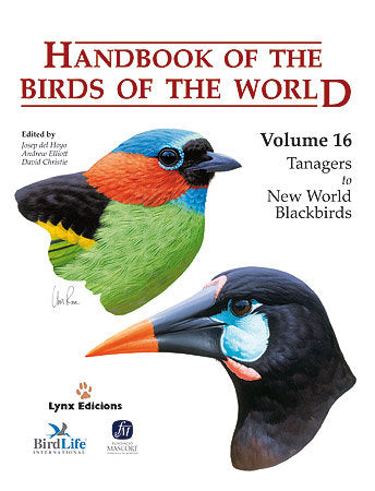 HANDBOOK OF THE BIRDS OF THE WORLD VOL16 - 9788496553781 Imagen principal del producto