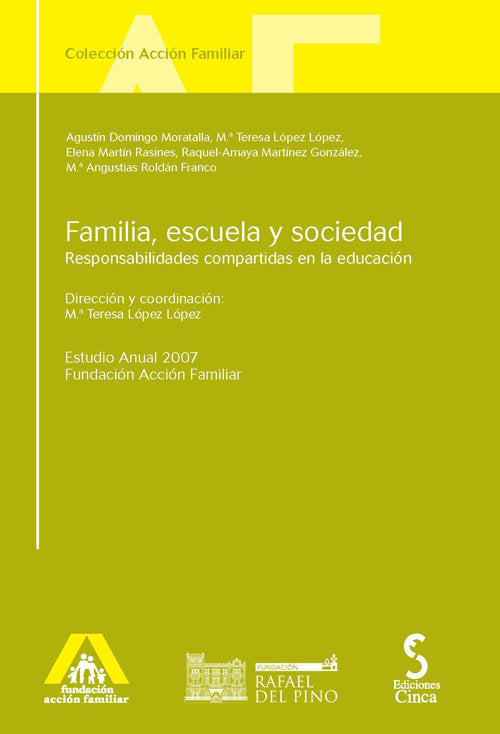FAMILIA ESCUELA Y SOCIEDAD | AA,VV | CINCA | 9788496889200 Imagen principal del producto