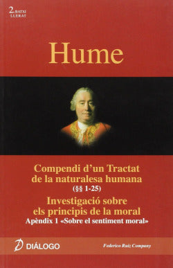 Hume. Compendi d`un tractat de la naturalessa humana. Ruiz Company, Federico (Diálogo) 9788496976436