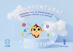 QUE AVENTURA PRELECTURA 1 (3/4 AÑOS) | AA,VV | ALJIBE | 9788497009331