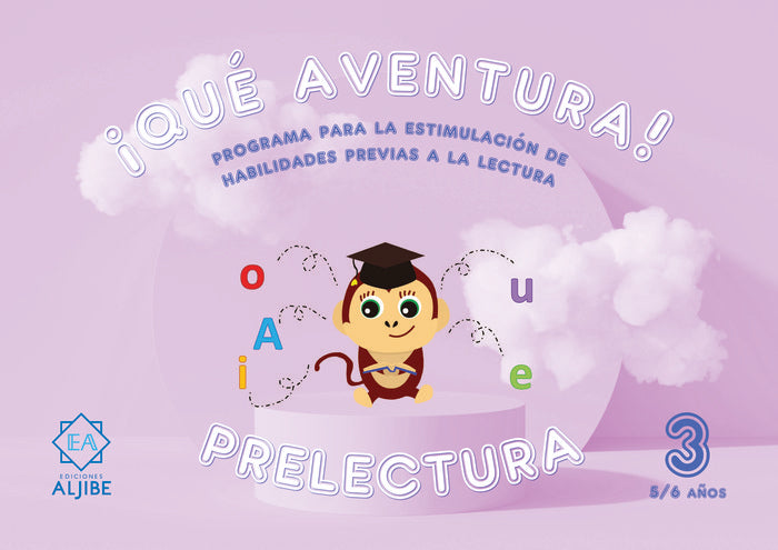 QUE AVENTURA PRELECTURA 3 (5/6 AÑOS) | AA,VV | ALJIBE | 9788497009355