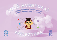 QUE AVENTURA PRELECTURA 3 (5/6 AÑOS) | AA,VV | ALJIBE | 9788497009355