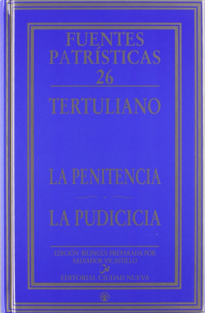 PENITENCIA LA PUDICICIALA - 9788497152396 Imagen principal del producto
