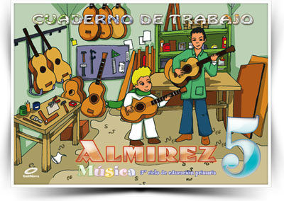 Cuaderno Música 5º EP Almirez 09 Andalucía GALMU15EP (Galinova) - 9788497371094 Imagen principal del producto