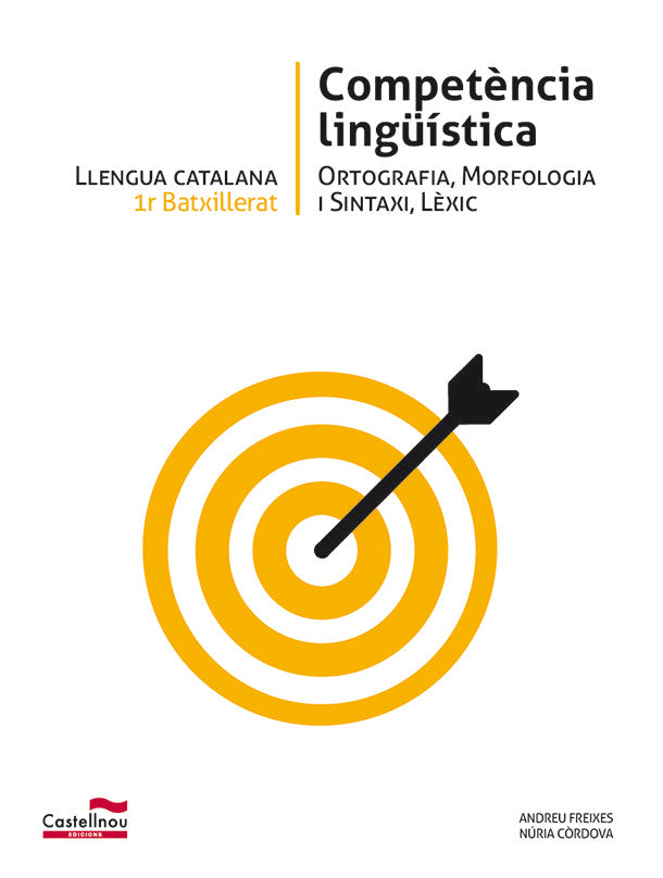 ✅ LLENGUA CATALANA 1R BATXILLERAT, COMPETENCIA LINGÜISTICA - 9788498047325