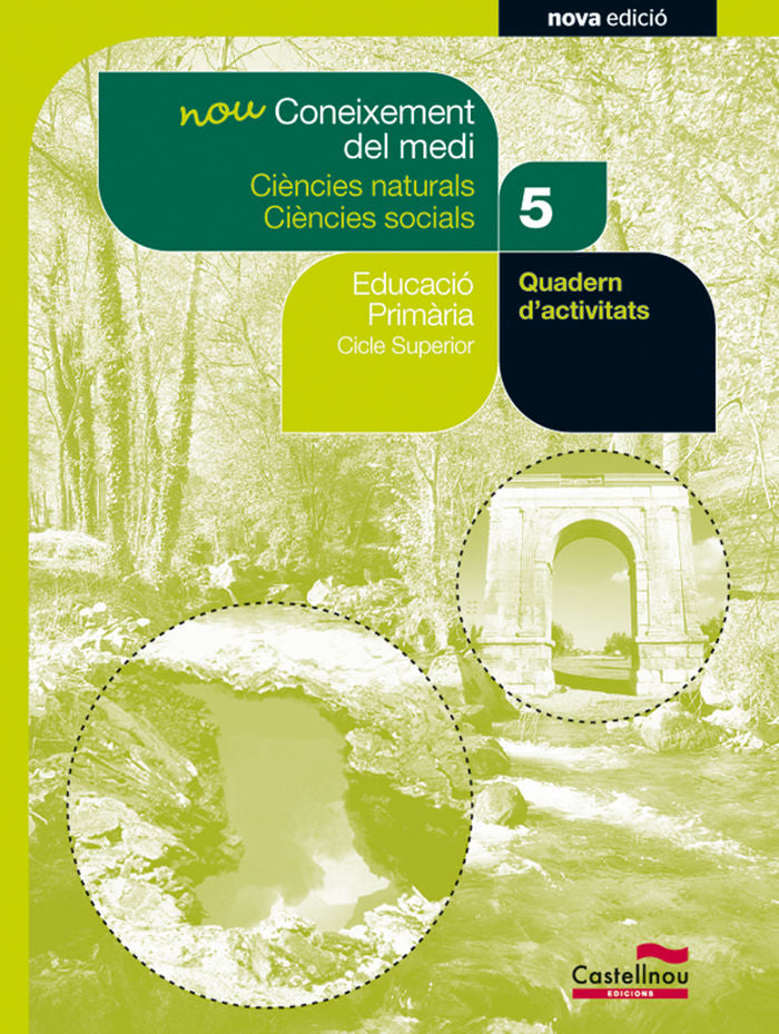 Quadern Nou Coneixement Medi 5º EP 14 Sbb (Castellnou, Editorial) - 9788498049442 Imagen principal del producto