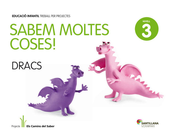 NIVELL 3 DRACS SABEM MOLTES COSES ED12 | AA,VV, | 9788498077698 (Voramar Santillana) Imagen principal del producto