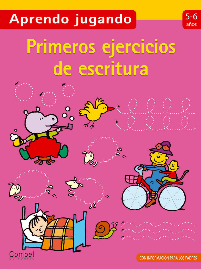 PRIMEROS EJERCICIOS ESCRITURA 5-6 AÑOS | AA,VV, | COMBEL | 9788498257090