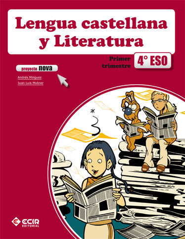 Lengua 4º ESO Nova 12 ECILEN34ES (Ecir) - 9788498266450 Imagen principal del producto