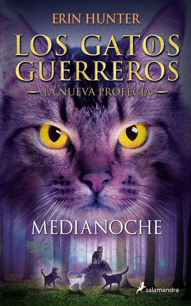 GATOS GUERREROS NUEVA PROFECIA 1 MEDIANOCHE | Hunter,erin | 9788498385939 (Salamandra infantil y juvenil)