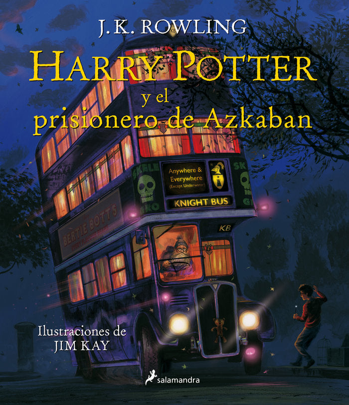 HARRY POTTER 3 EL PRISIONERO DE AZKABAN ILUSTRADO | Rowling,j,k,/kay,jim | 9788498388251 (Salamandra infantil y juvenil)