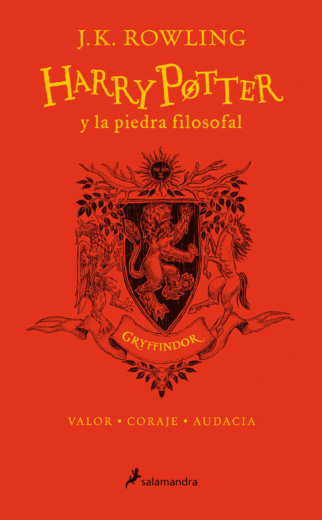 HARRY POTTER 1 PIEDRA FILOSOFAL GRYFFINDOR 20 ANIVERSARI8 | Rowling,j K | 9788498388879 (Salamandra infantil y juvenil)