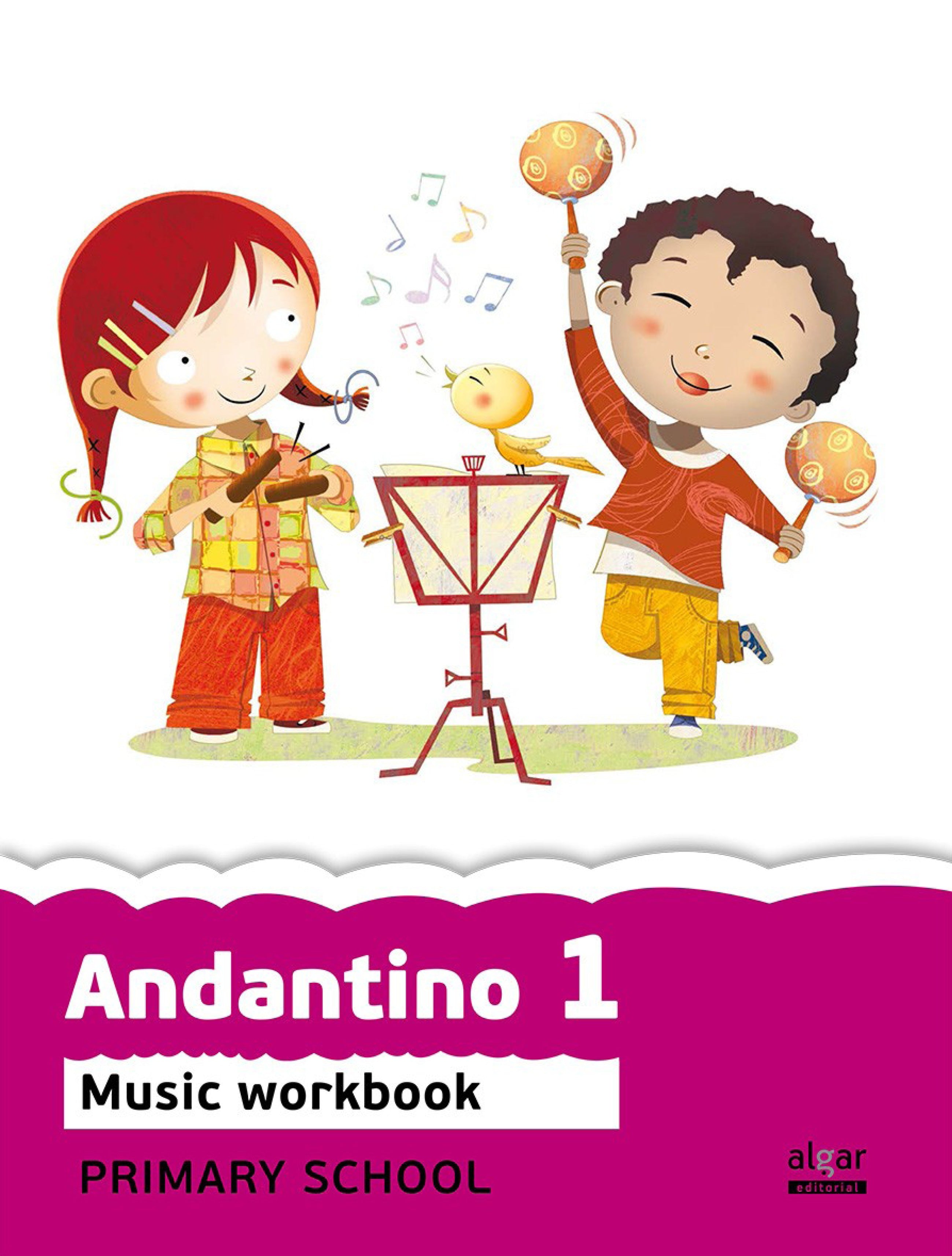 Andantino 1. Music Workbook Proyecto faro: Music workbook. Aa. Vv. (ALGAR EDITORIAL) 9788498455533