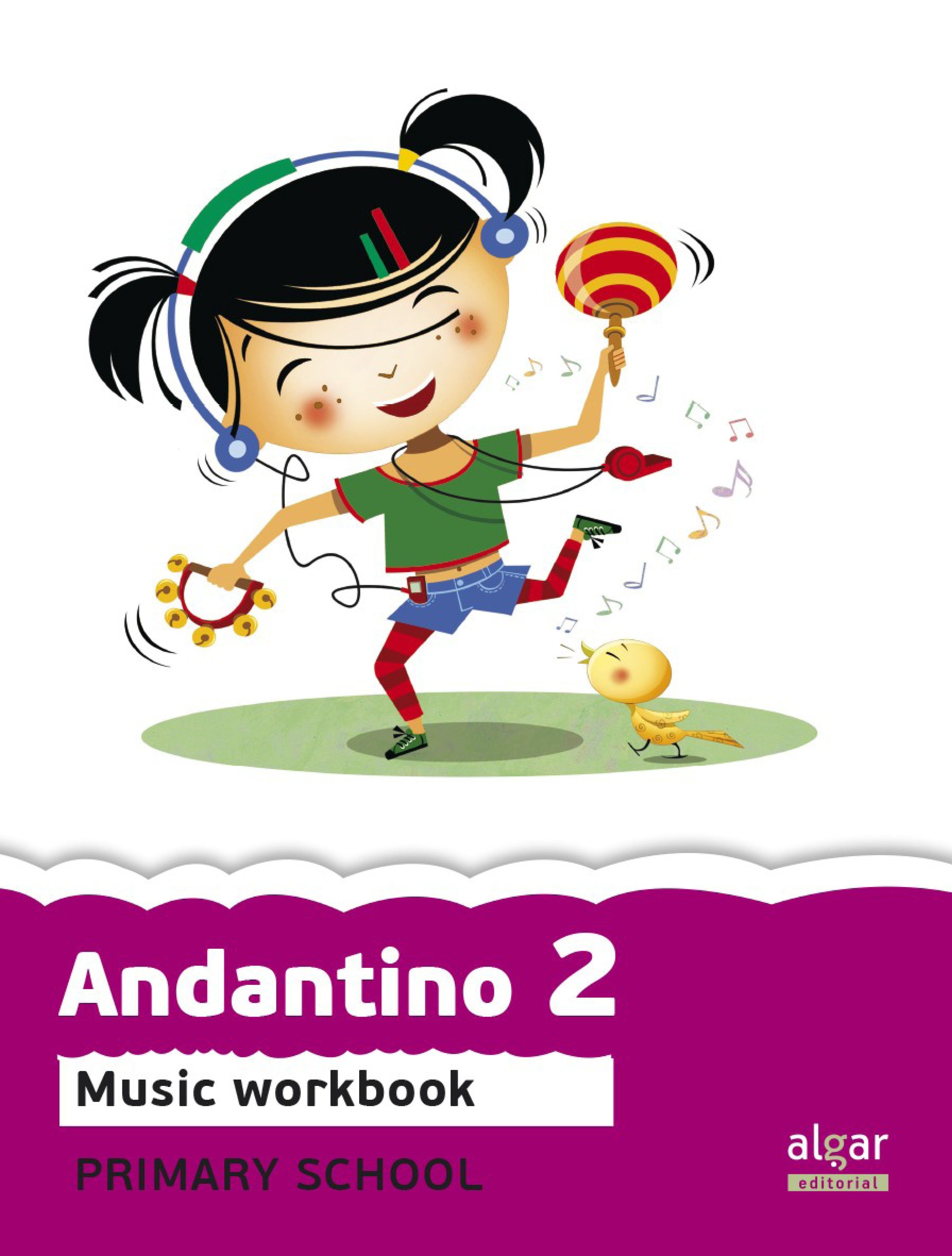 Andantino 2. Music Workbook Proyecto faro: Music workbook. Aa. Vv. (ALGAR EDITORIAL) 9788498455540 Imagen principal del producto