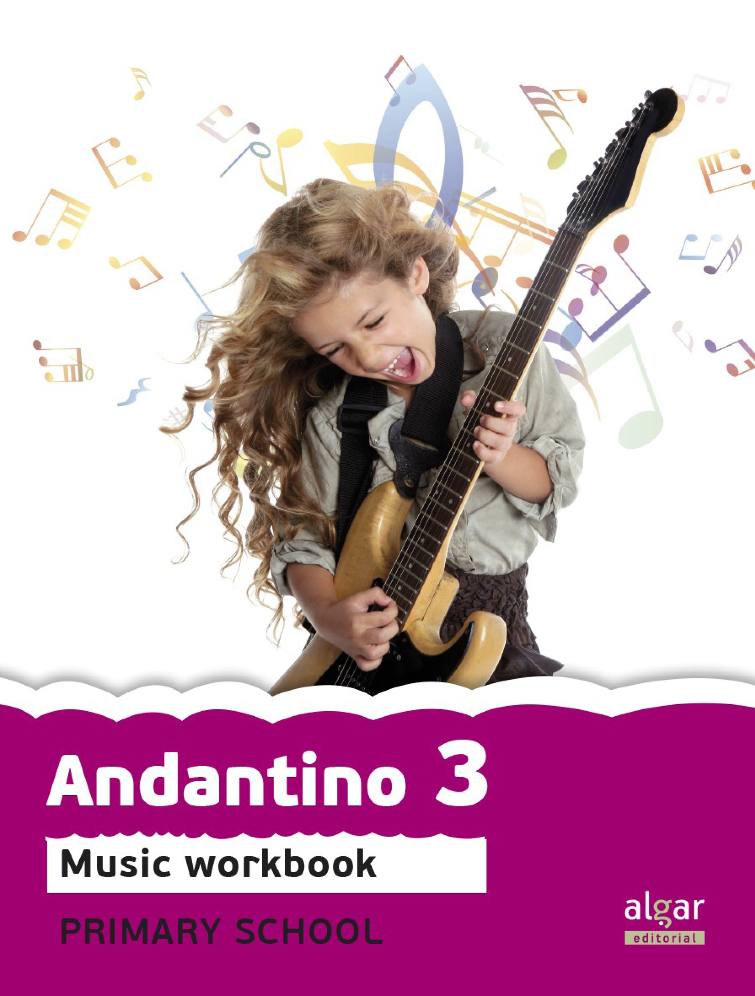 Andantino 3. Music Workbook Proyecto faro: Music workbook. Aa. Vv. (ALGAR EDITORIAL) 9788498455557 Imagen principal del producto