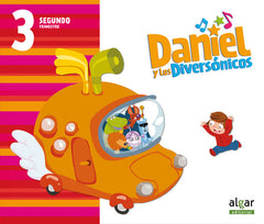 DANIEL Y DIVERSONICOS 3 AÑOS 2oTRIMESTRE | Varios Autores | 9788498459432 (Algar Texto)