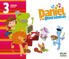 DANIEL Y DIVERSONICOS 3AÑOS 3oTRIMESTRE | Varios Autores | 9788498459449 (Algar Texto)