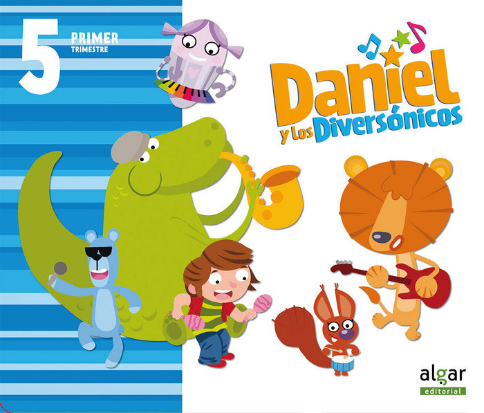 DANIEL Y DIVERSONICOS 5AÑOS 1oTRIMESTRE | AA,VV | 9788498459524 (Algar Texto) Imagen principal del producto