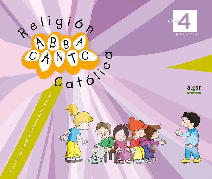 RELIGION 4 AÑOS ABBACANTO | AA,VV, | 9788498459807 (Algar Texto) Imagen principal del producto