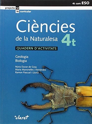 Quadern CCNN Biología Geología 4º ESO Cataluña 08 (Claret Texto) - 9788498461732 Imagen principal del producto