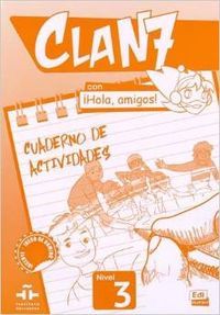 Clan 7¡hola Amigos 3 Cuaderno de Actividades Imagen principal del producto