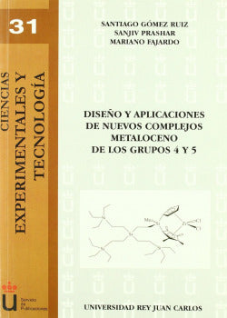 DISEÑO Y APLICACIONES DE NUEVOS COMPLEJOS METALOCENO DE LOS - 9788498492101 Imagen secundaria del producto