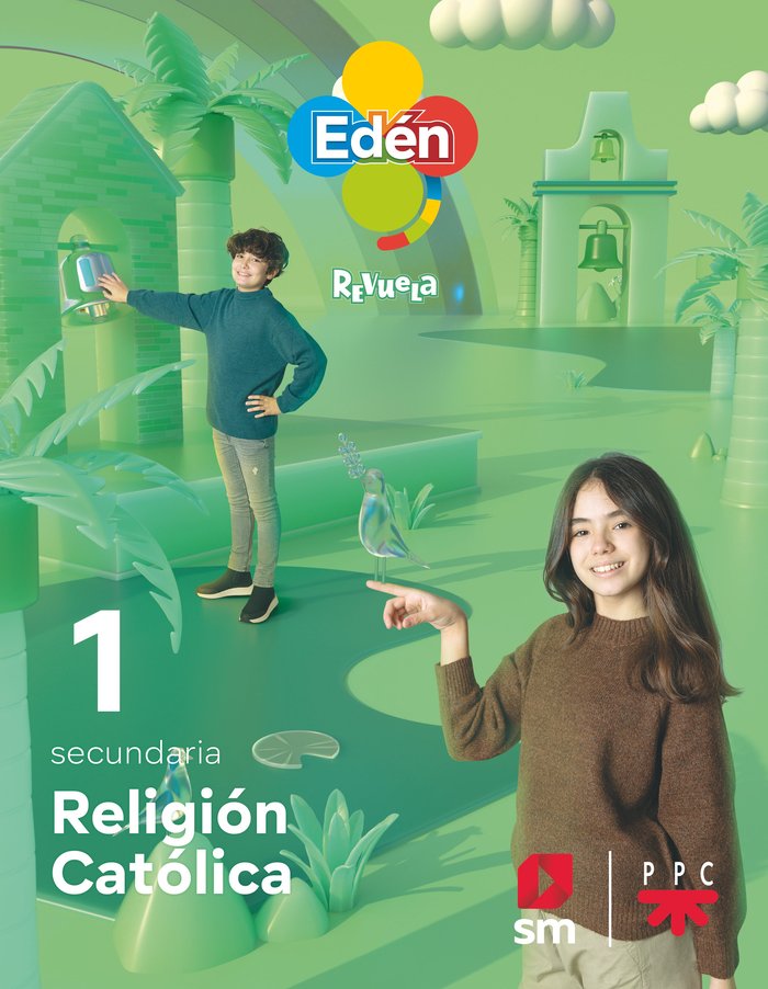 Relixión Católica. 1ºESO Edén. Revoa (Gallego) | Varios autores | 9788498548983 (XERME SM)