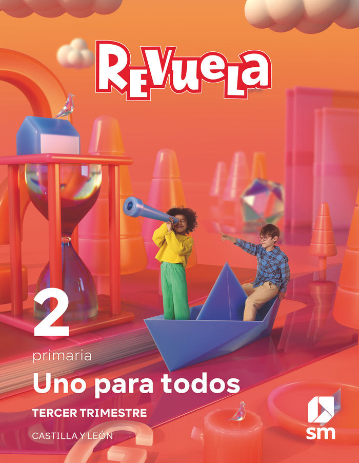 GLOBAL,UNO PARA TODOS 2º de Primaria 3oTRIM LEON REVUELA 23 | EQUIPO EDITORIAL SM | 9788498560763 (Sm) Imagen principal del producto