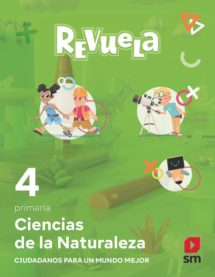 Ciencias de la naturaleza. 4 Primaria. Revuela. Castilla y León | Varios autores | 9788498560817 (Sm) Imagen principal del producto
