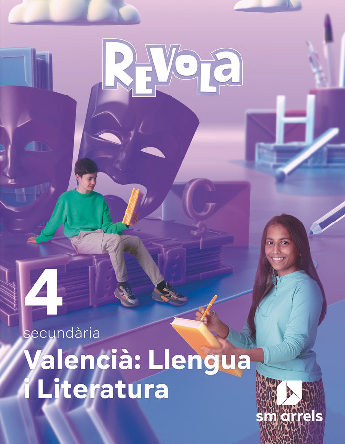 Llengua 4º ESO Valencia Revuela 23 (Sm) - 9788498561012 Imagen principal del producto