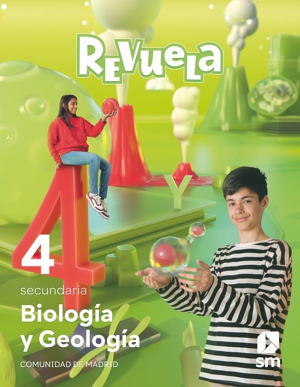 Biología y Geología. 4 Secundaria. Revuela. Comunidad de Madrid | Varios autores | 9788498561050 (SM) Imagen principal del producto