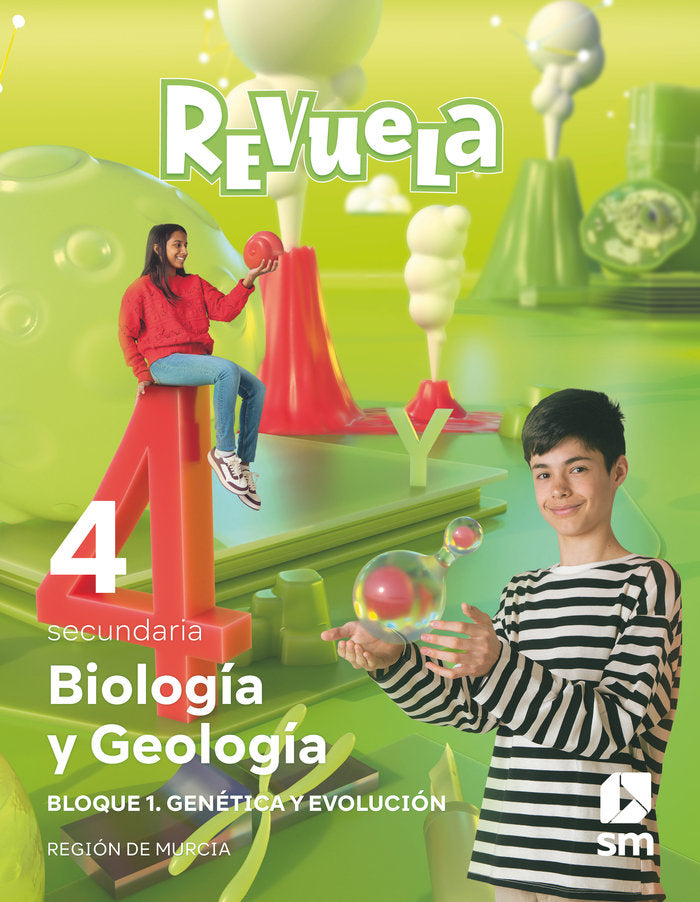 Biología y Geología Bloques 4º ESO Murcia Revuela 23 (Sm) - 9788498561074 Imagen principal del producto
