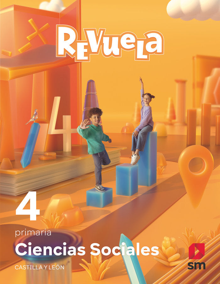 Ciencias sociales. 4 Primaria. Revuela. Castilla y León | Varios autores | 9788498561197 (Sm) Imagen principal del producto