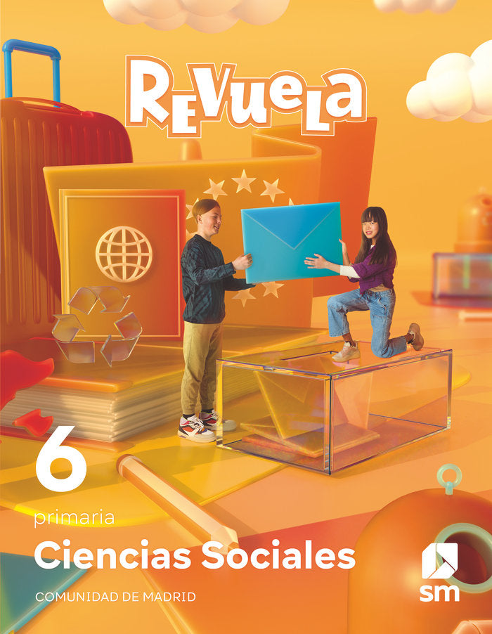 Ciencias Sociales. 6 Primaria. Revuela. Comunidad de Madrid | Varios autores | 9788498561258 (Sm) Imagen principal del producto