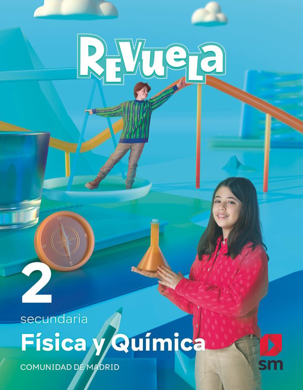 Física y Química. 2 Secundaria. Revuela. Comunidad de Madrid | Varios autores | 9788498561425 (SM) Imagen principal del producto