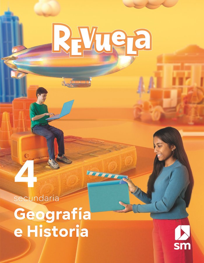 Geografía e Historia. 4 Secundaria. Revuela | Varios autores | 9788498561555 (SM) Imagen principal del producto