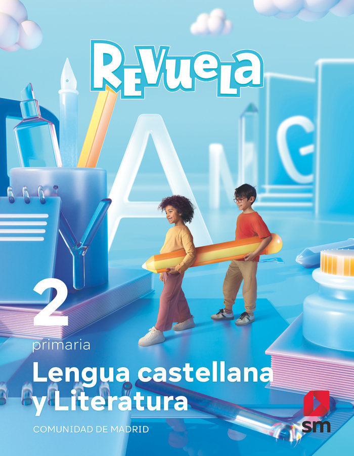 LENGUA CASTELLANA 2º de Primaria MADRID REVUELA 23 | AA,VV | 9788498561630 (Sm) Imagen principal del producto