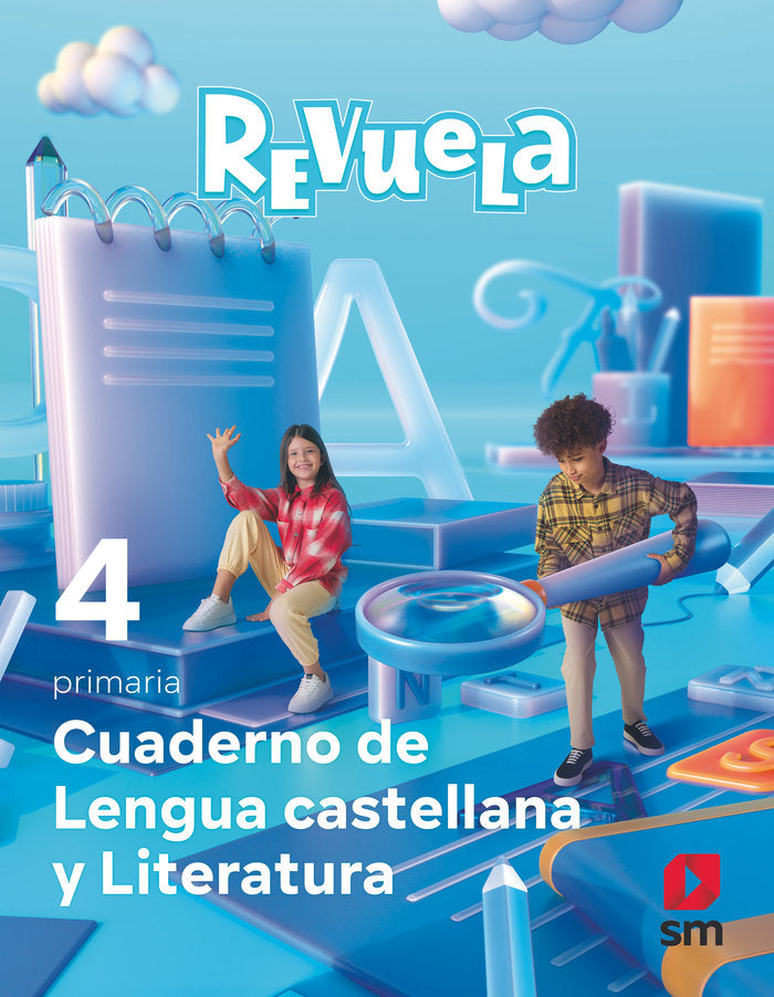 Cuaderno de Lengua Castellana y Literatura. 4 Primaria. Revuela | Varios autores | 9788498561708 (Sm) Imagen principal del producto